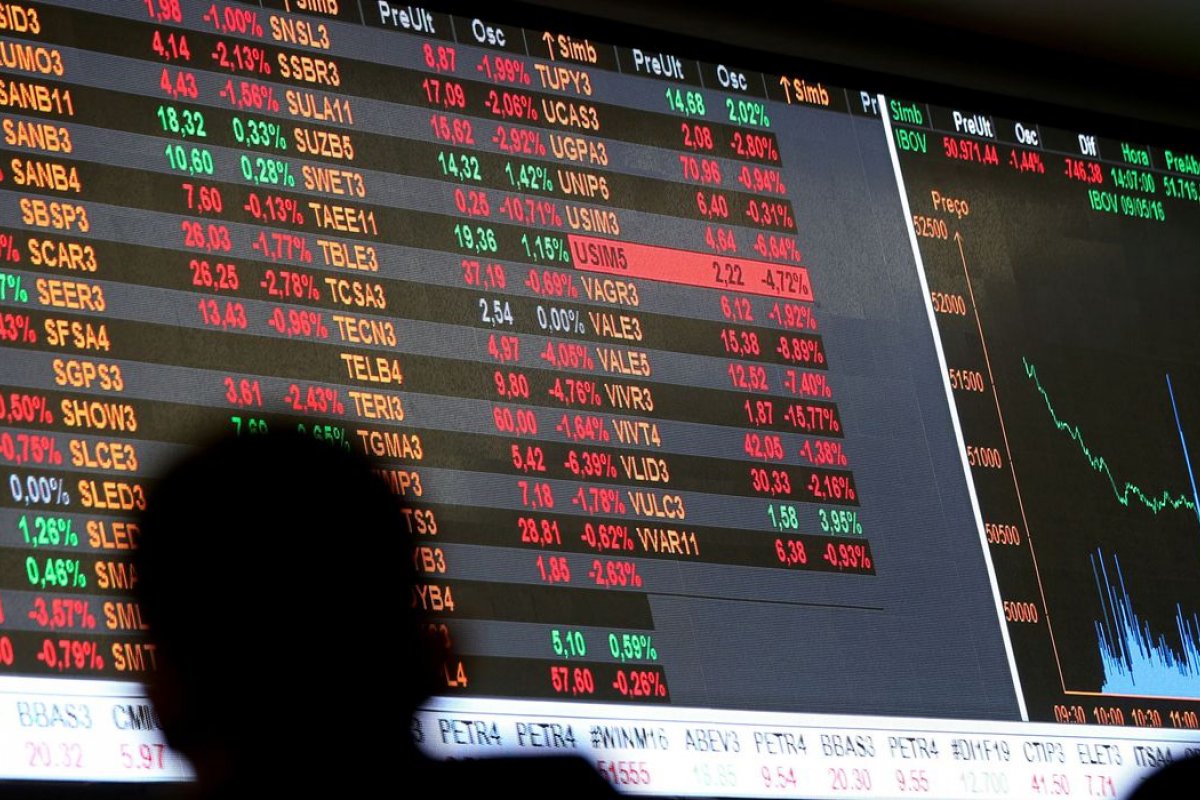 Bolsa cai com apresentação de proposta de tributar dividendos
