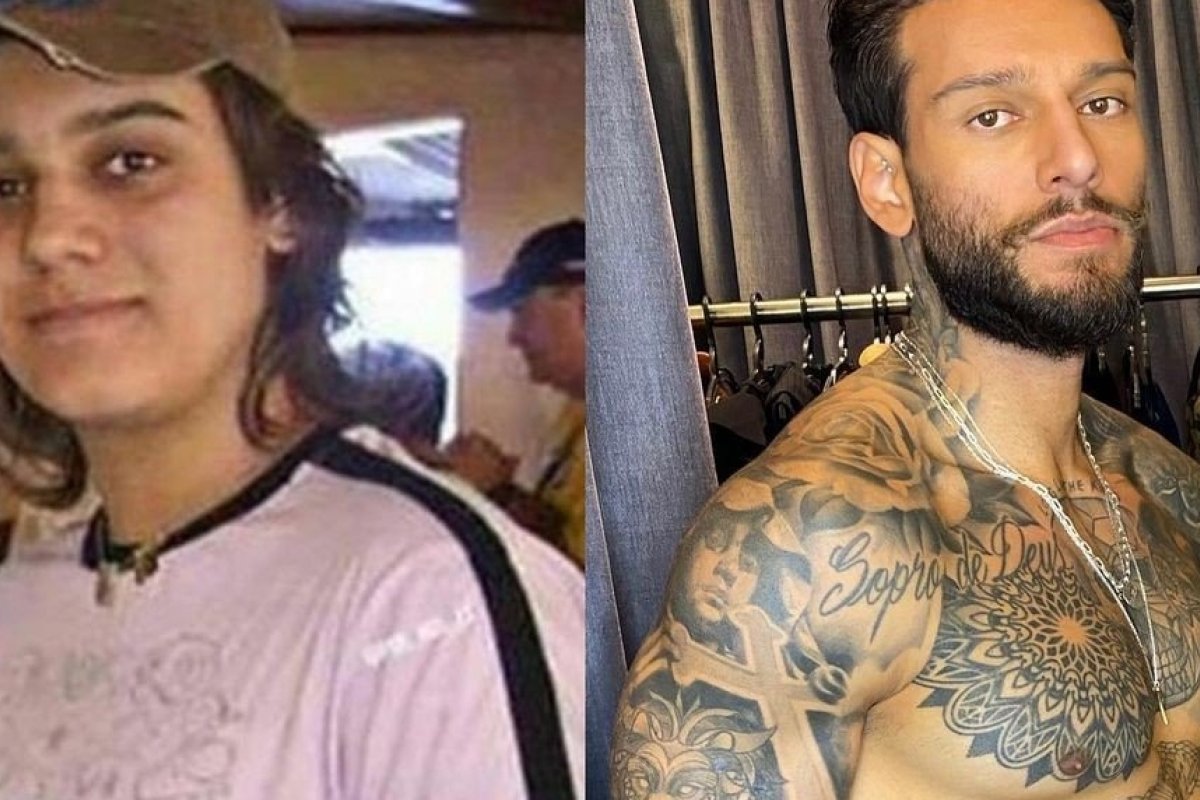 Lucas Lucco agita a web com 'antes e depois' 