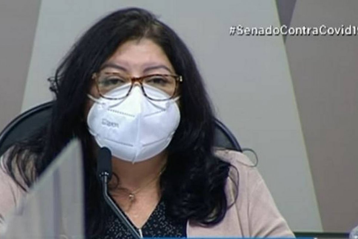 À CPI da Covid, Regina Célia nega ter autorizado pagamento à empresa intermediária da Covaxin