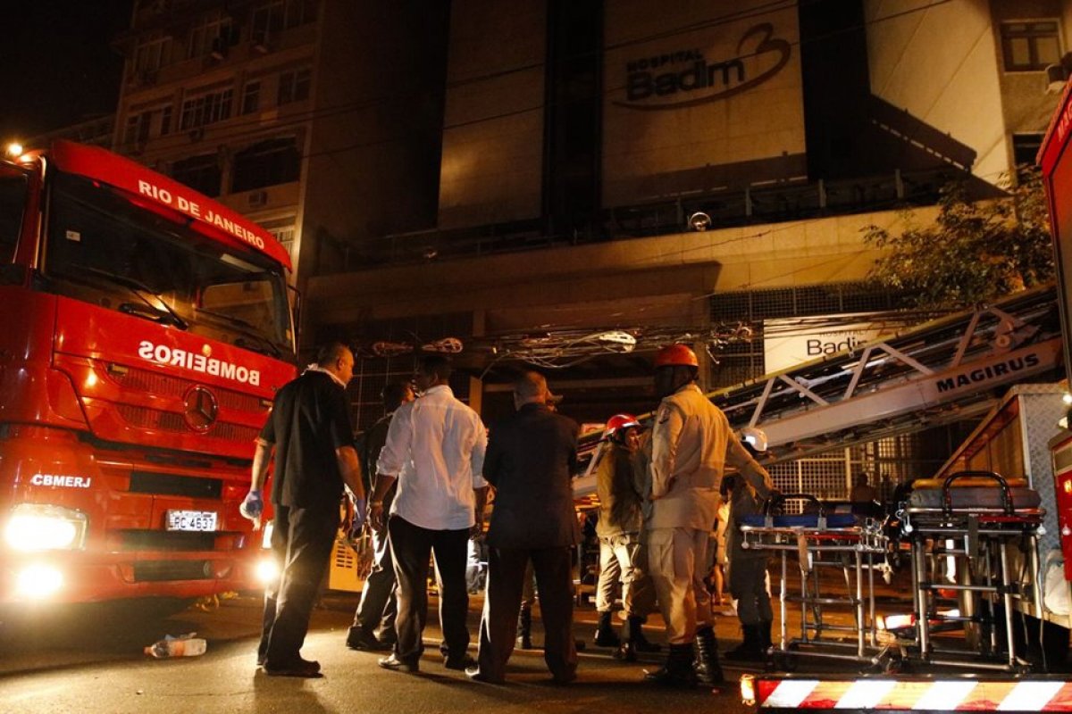 Polícia divulga que incêndio começou no gerador do hospital de Badim
