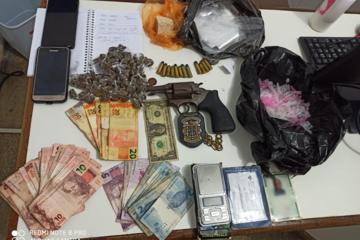 Homem é preso por tráfico de drogas no sul da Bahia 