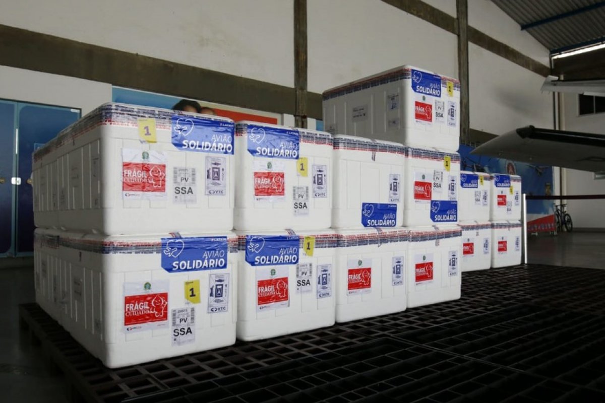 Governo Federal envia à Bahia novos lotes de vacinas nesta semana