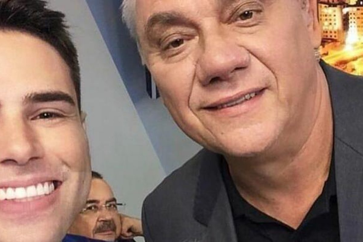 Dois anos sem Marcelo Rezende: Bacci relembra foto com o apresentador 