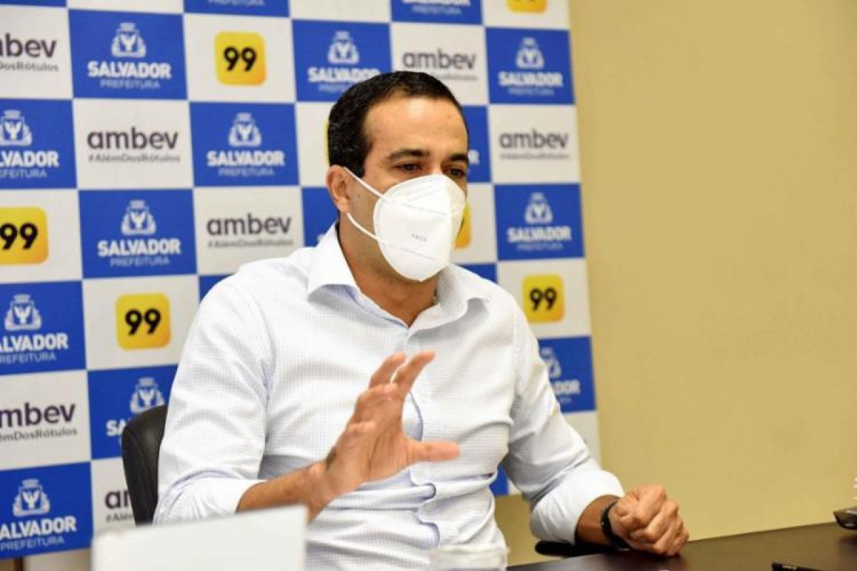 Com Salvador em segunda dose, Bruno garante vacinação de adultos até 31 de agosto