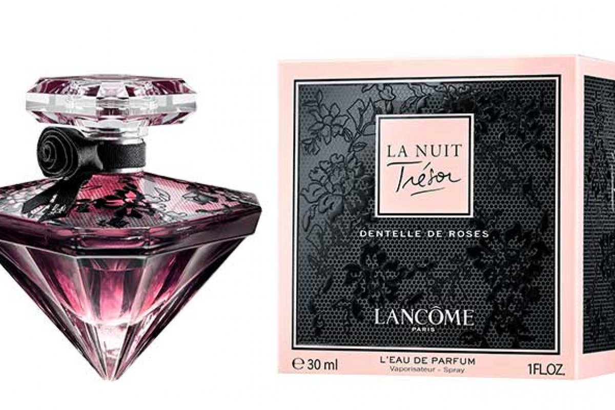 Com um  um convite para cada mulher viver intensamente e se entregar a uma paixão ardente, Lancôme lança La Nuit Trésor Dentelle de Roses