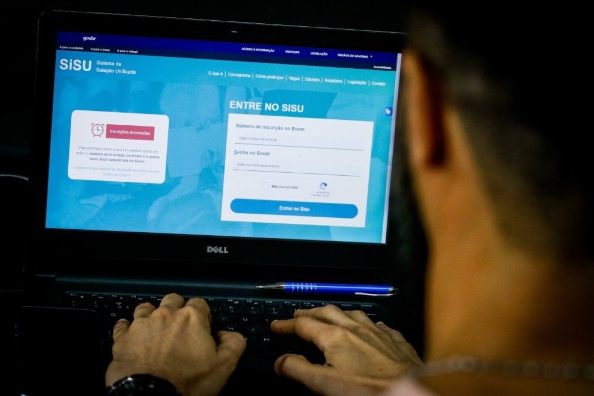 Termina hoje (6) o período de inscrições para o Sisu do segundo semestre