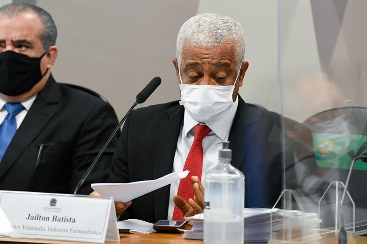 Vitamedic não fez estudos sobre eficácia ivermectina contra Covid, diz diretor na CPI