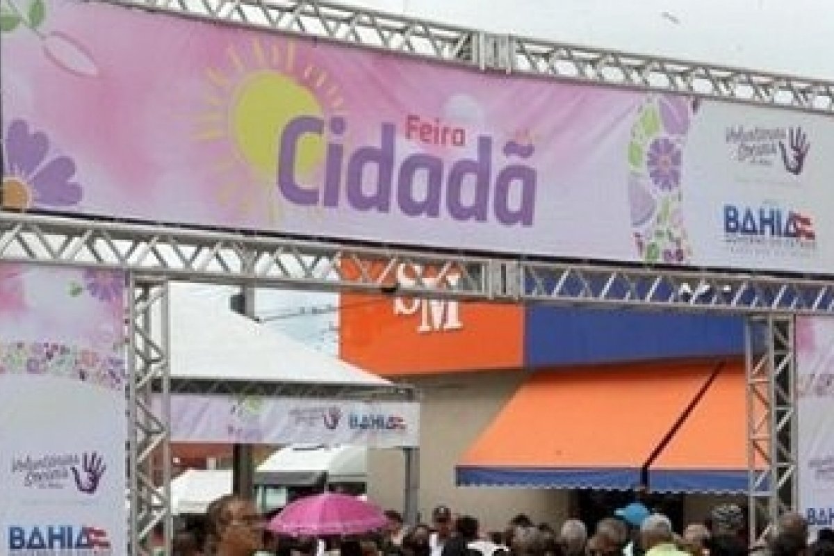 Feira Cidadã oferece serviços em município baiano