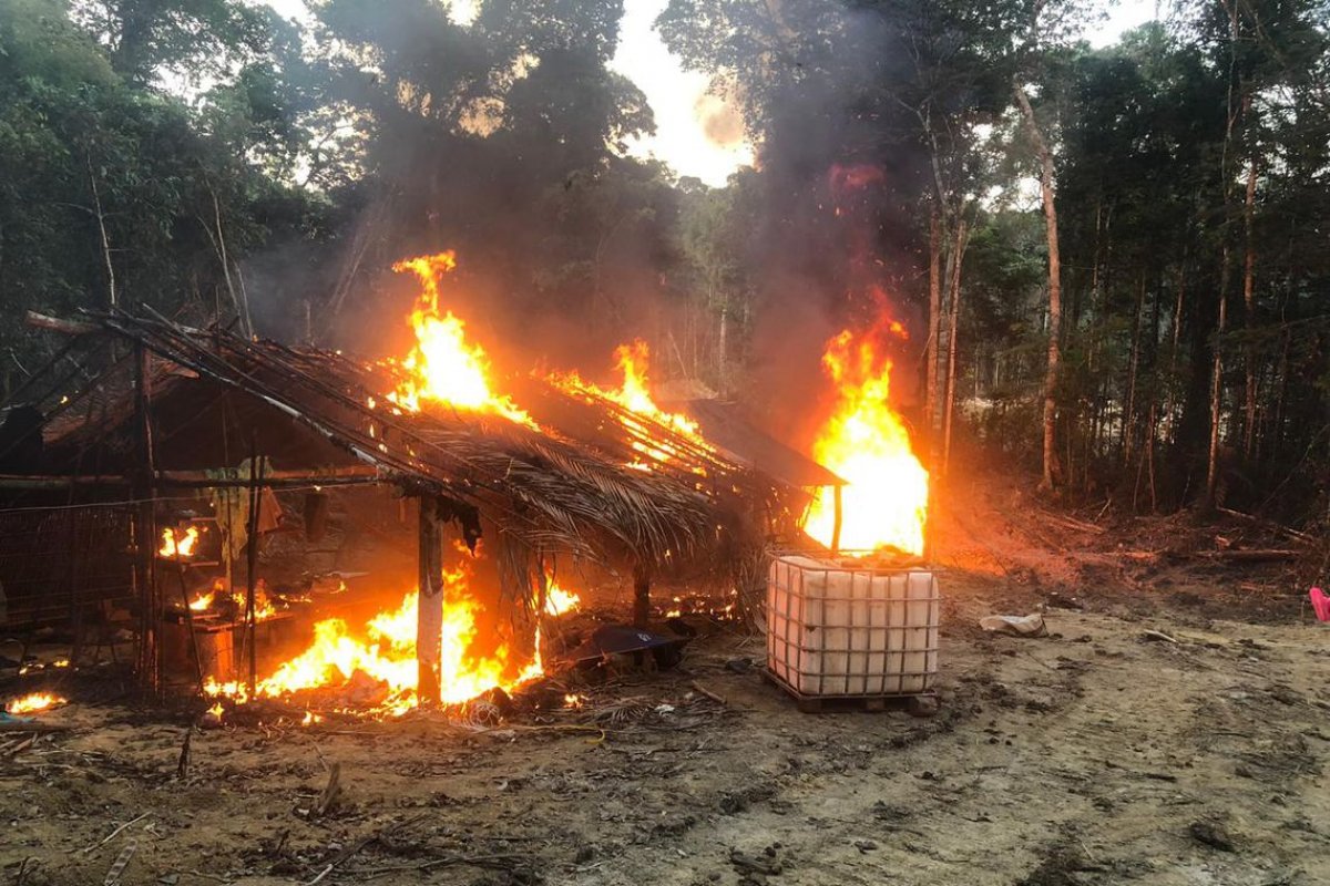 Garimpeiros são presos por ação ilegal em unidades de preservação ambiental 