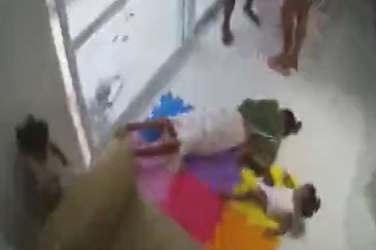 Babá afirma que desmaiou porque, além da violência, ficava sem comer