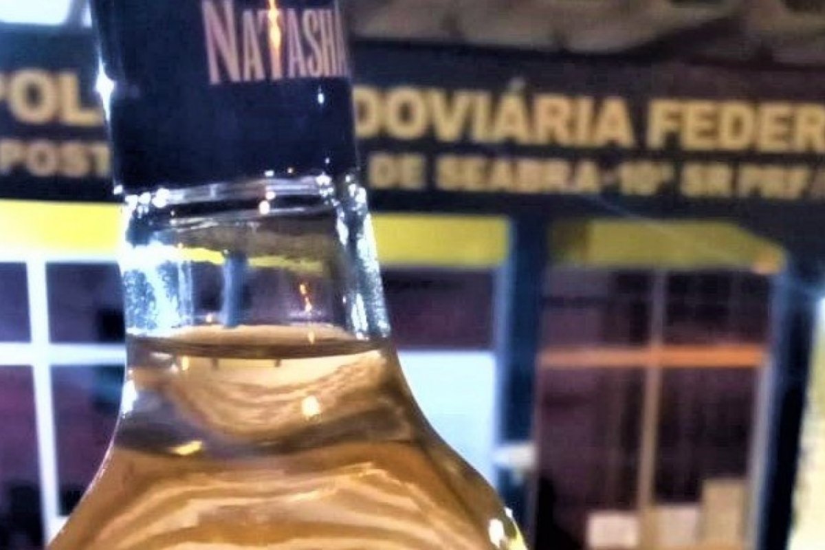 Motorista que fazia transporte ilegal de whisky apresenta nota fiscal de cenouras à PRF, em Seabra