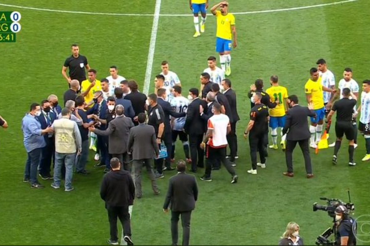 Conmebol suspende partida entre Brasil e Argentina; Fifa adotará os próximos passos
