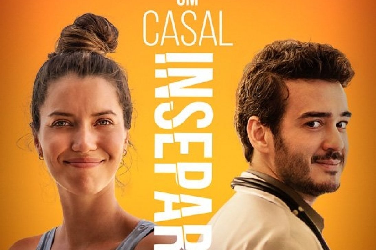 “Um Casal Inseparável”, com Nathalia Dill e Marcos Veras, estreia nesta quinta nos cinemas 