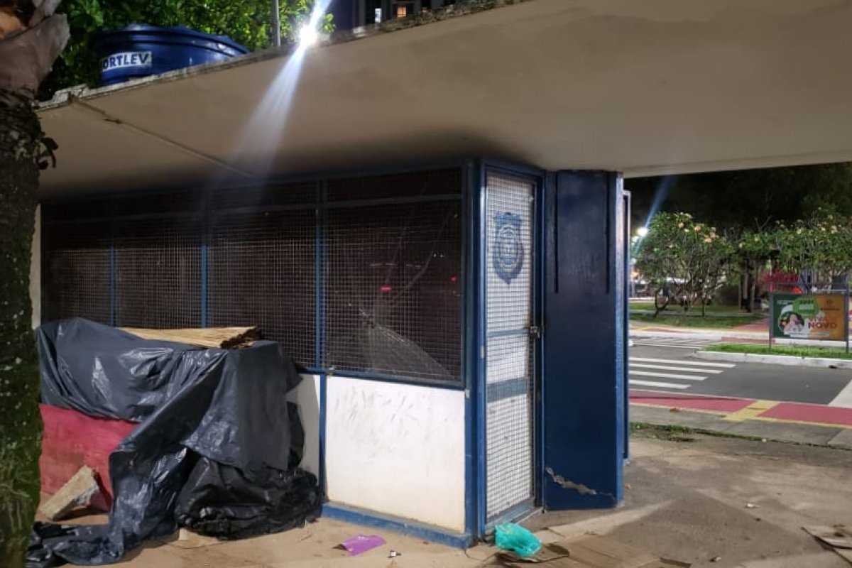 'Parece que não tem guardas nas ruas', diz morador do Itaigara ao denunciar abandono de base da Guarda Civil