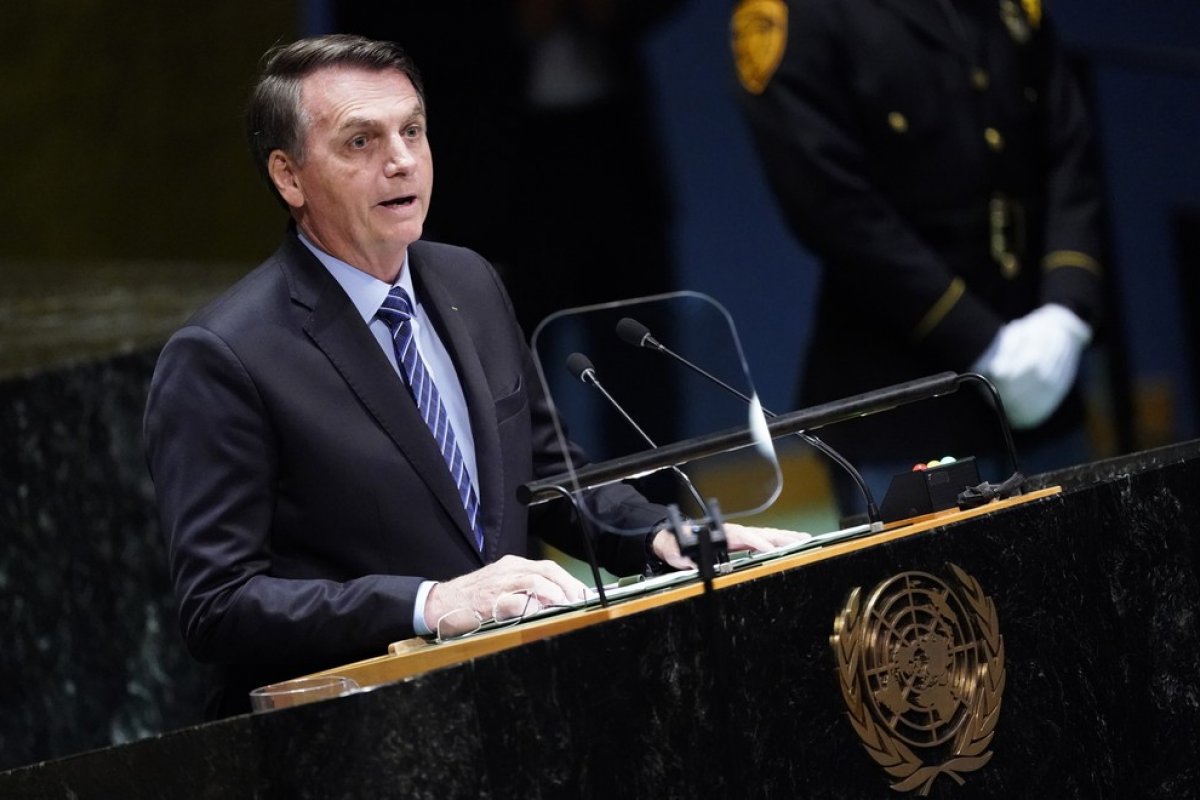 "O índio não quer ser latifundiário pobre em cima de terra rica", afirma Bolsonaro durante discurso na Assembleia Geral da ONU