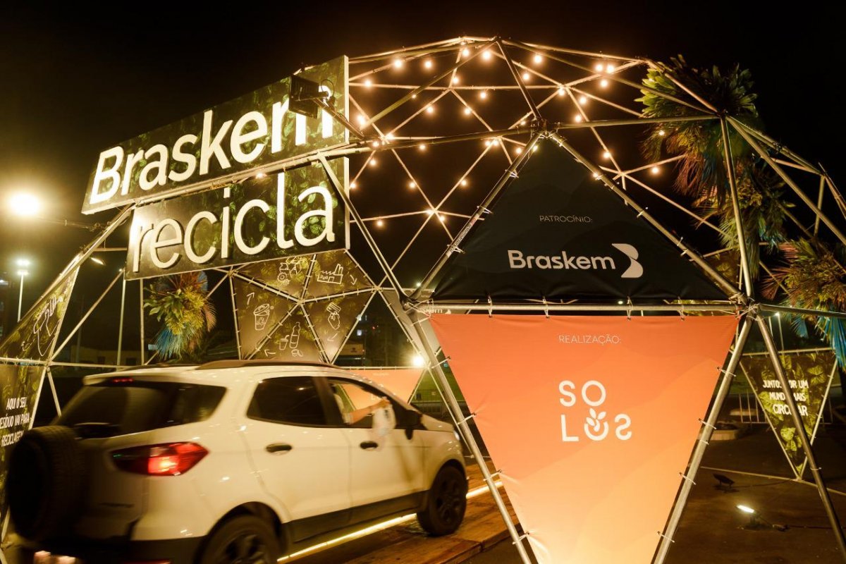 Com o tema Tudo se transforma, nada se desperdiça, Braskem promove ação para estimular o descarte consciente em Salvador 