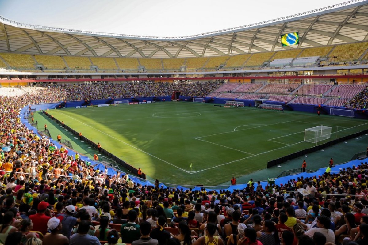 Jogo entre Brasil e Uruguai será aberto ao público