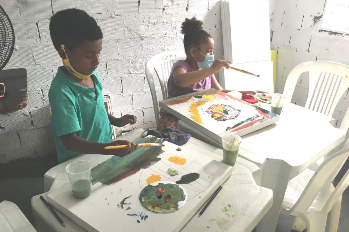 Solar do Unhão tem oficina de arte gratuita para crianças neste domingo (26)