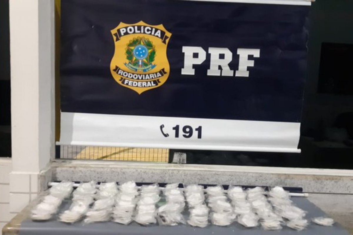 PRF apreende mais de 500 papelotes de cocaína no norte da Bahia