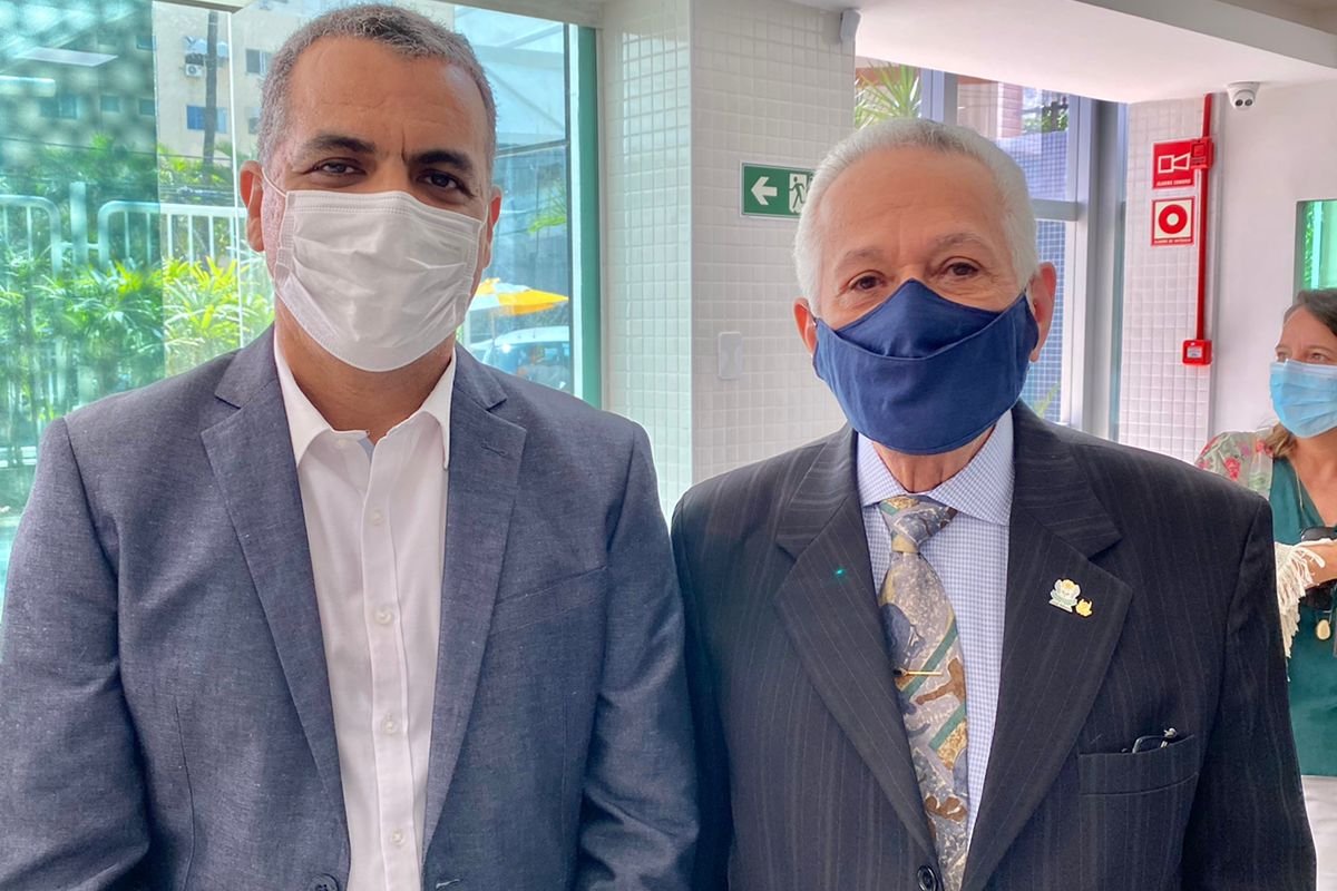 Cézar Leite expressa alegria pelo novo complexo da Apae Salvador 
