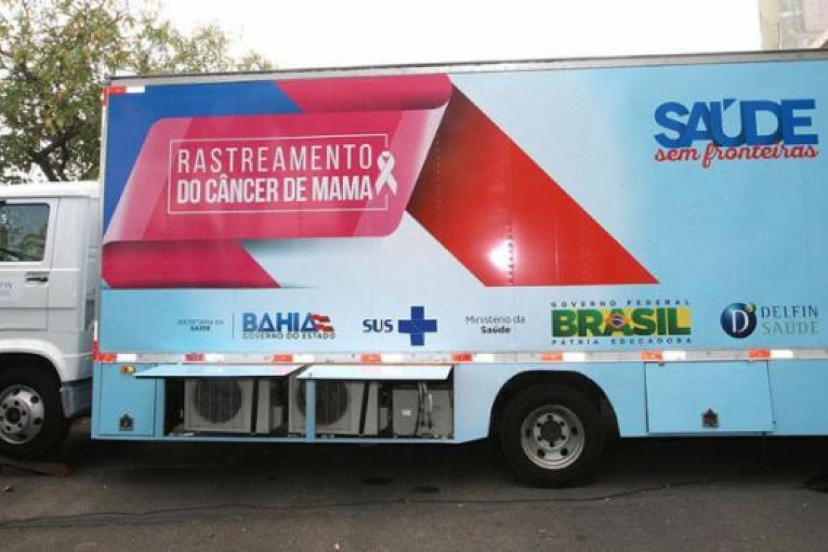 Unidade móvel para rastreamento do câncer de mama realiza serviços em Porto Seguro neste domingo (29)