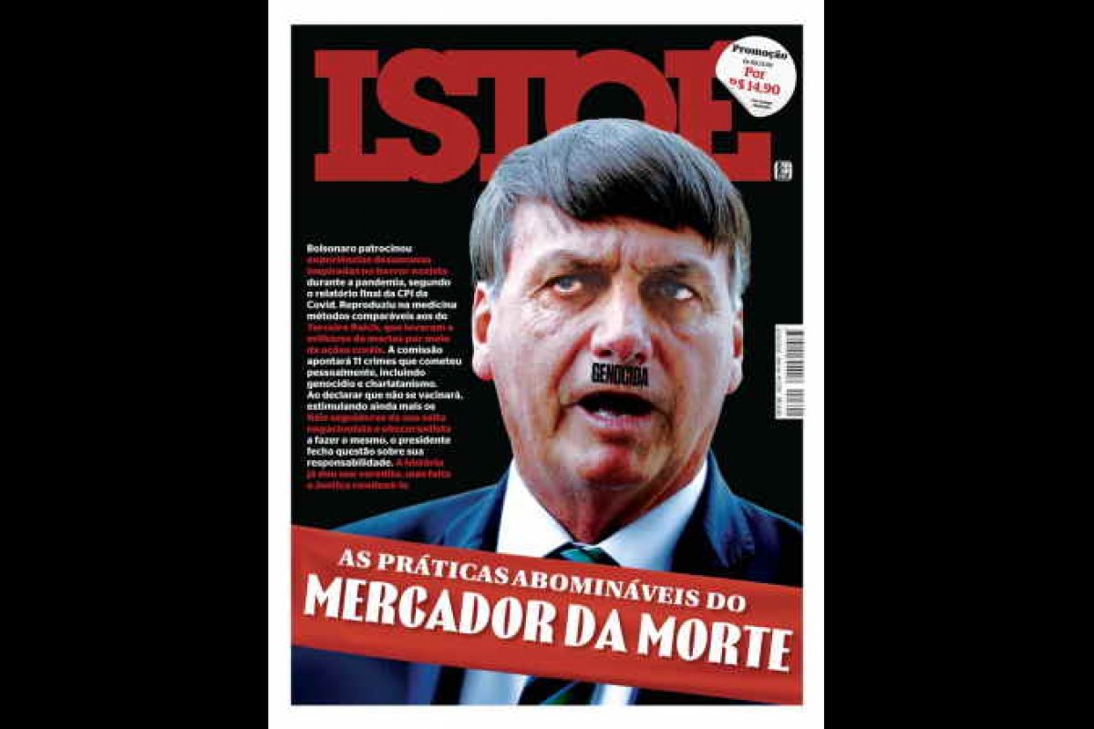Advogado da AGU pede direito de resposta a revista que associou Bolsonaro a Hitler 