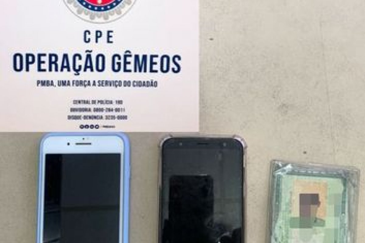 Suspeito de roubo a ônibus na Paralela é preso pela Polícia Militar