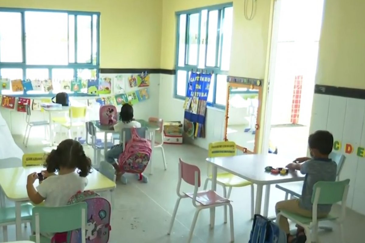 Aulas presenciais são retomadas para alunos da educação infantil em Juazeiro nesta segunda-feira