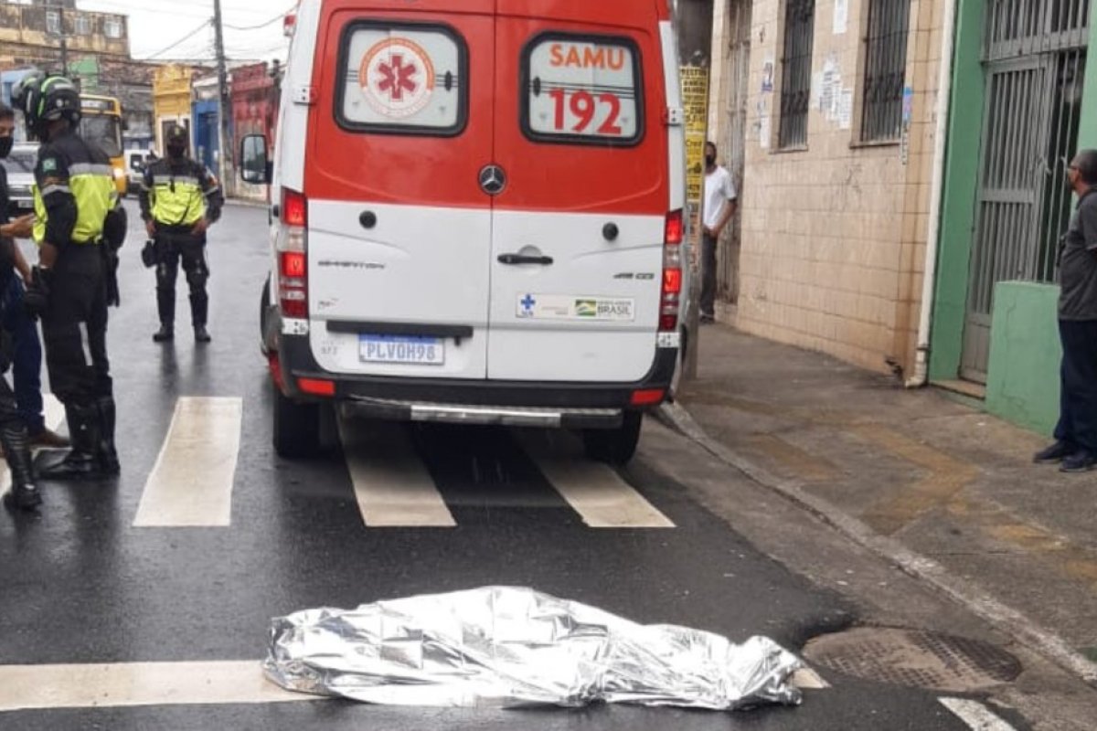 Idoso morre atropelado no bairro da Liberdade, em Salvador