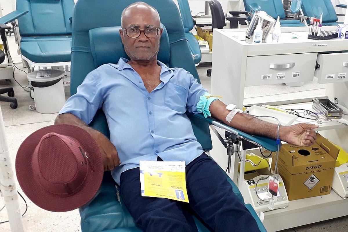 BA: Cresce número de doadores de sangue com idade acima de 60 anos