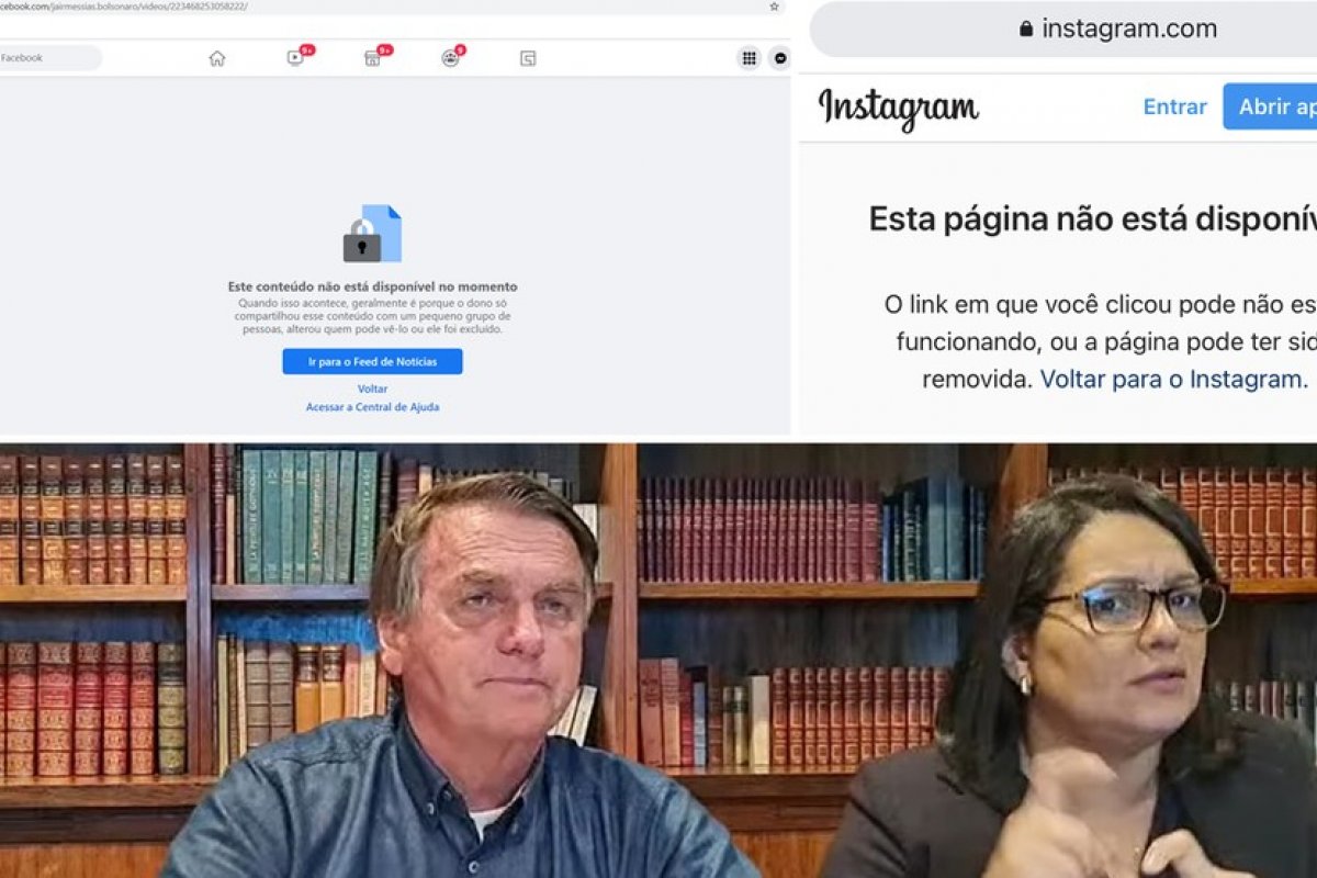 Bolsonaro pode ter canal removido do YouTube caso receba três avisos de violação