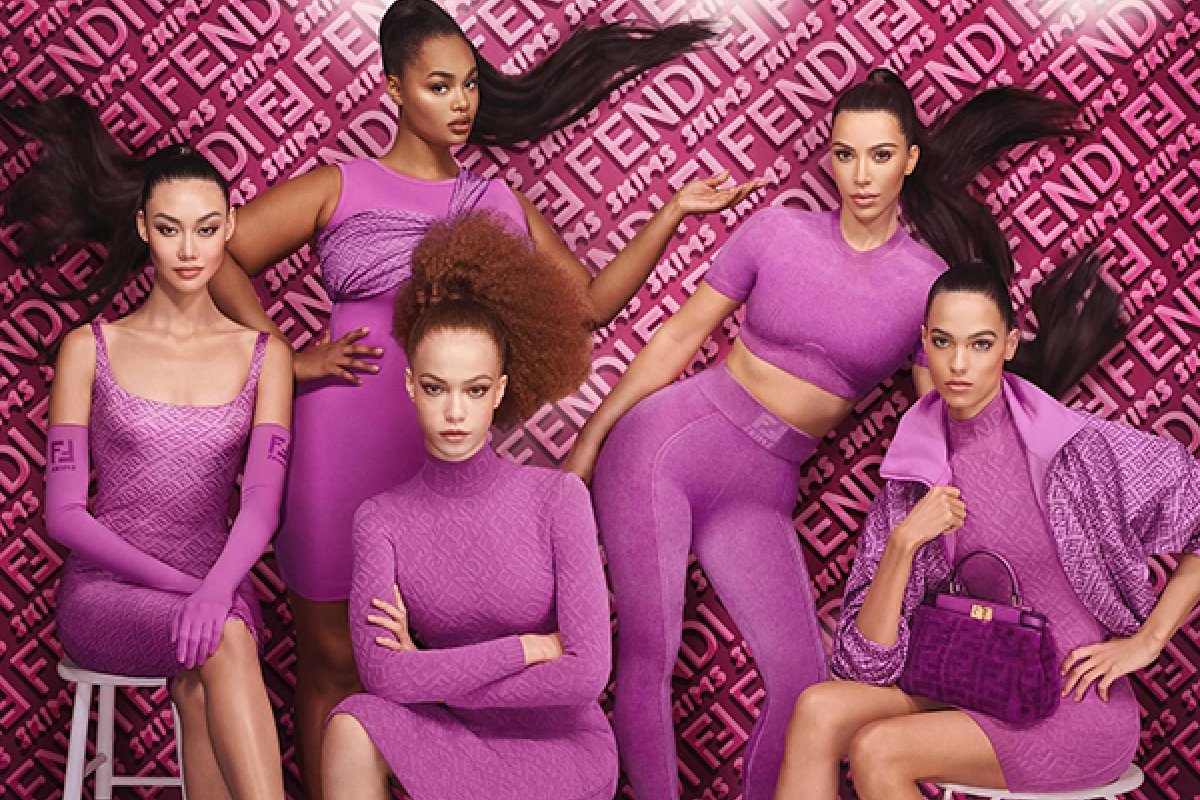 Fendi e Kim Kardashian faturam U$1 milhão em um minuto  