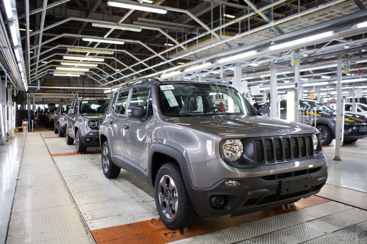 Feito em Pernambuco, Renegade chega a 450 mil unidades 