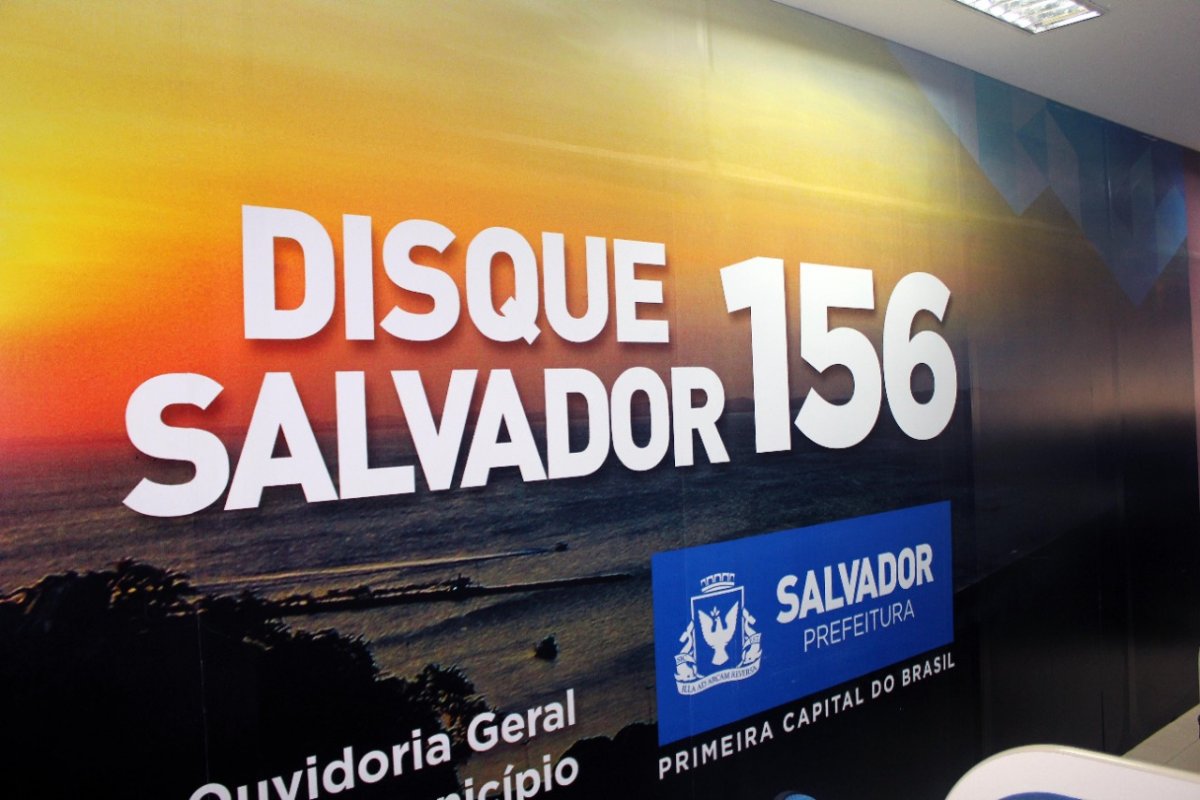 Serviço do Disque Salvador 156 será interrompido para manutenção