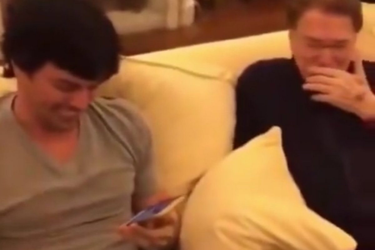 Veja vídeo! Em plena forma, Silvio Santos completa 91 anos e recebe homenagem do genro Fábio Faria