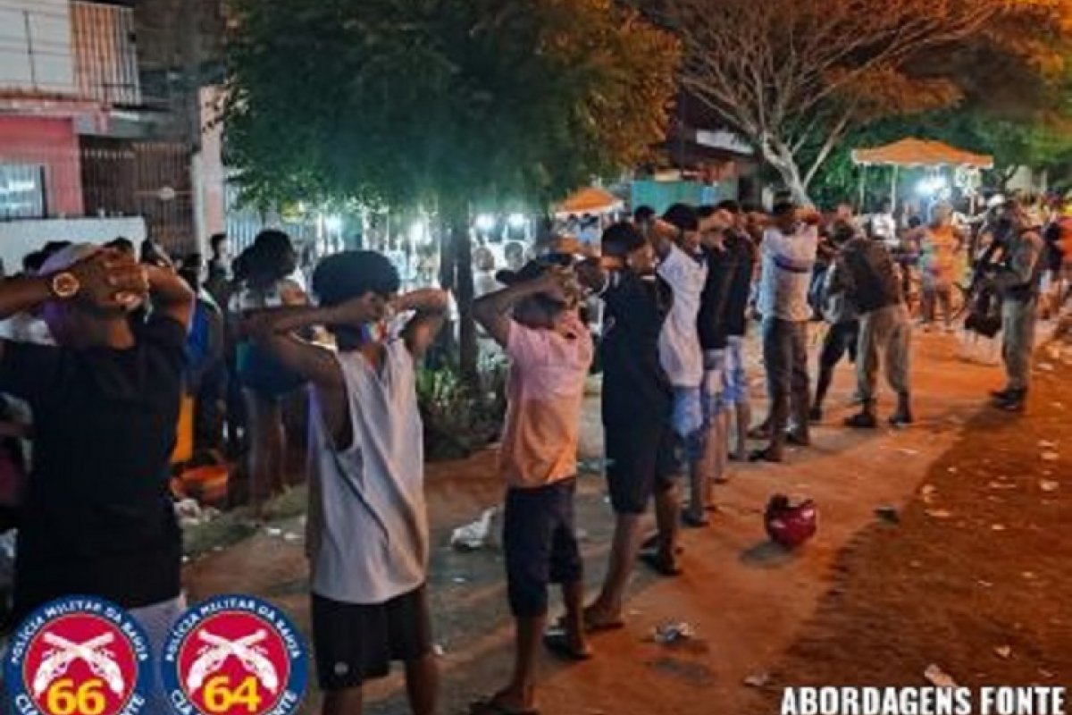 Polícia Militar encerra festa clandestina em Feira de Santana 