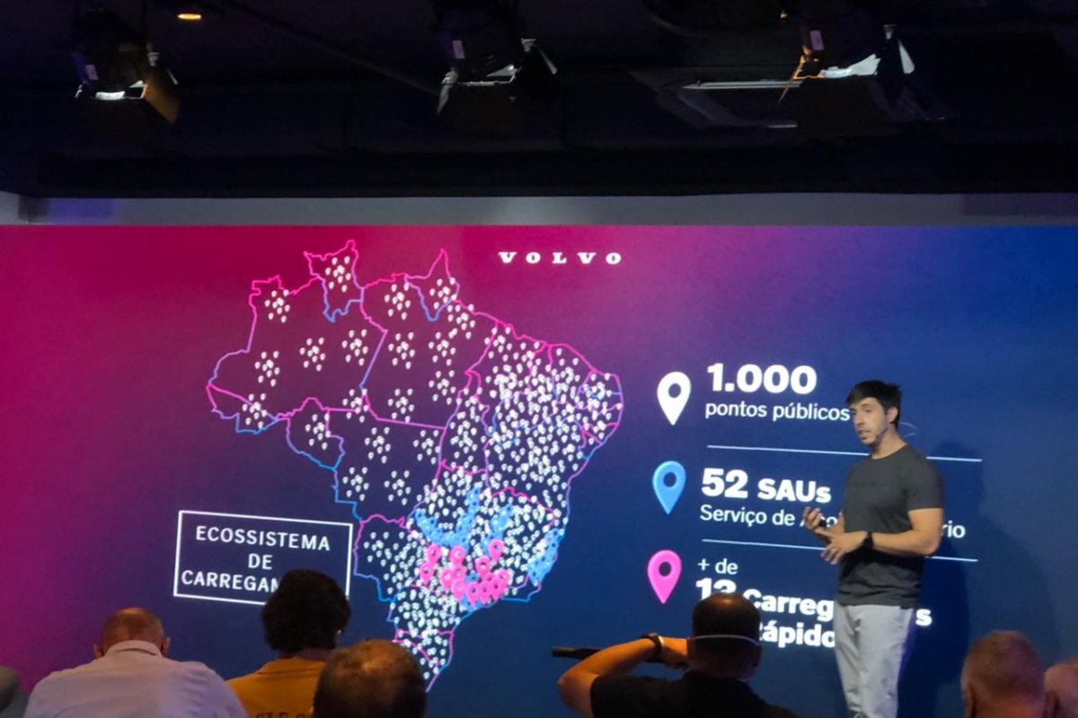 Volvo vai instalar carregadores rápidos em rodovias mas nordeste está fora dos planos 
