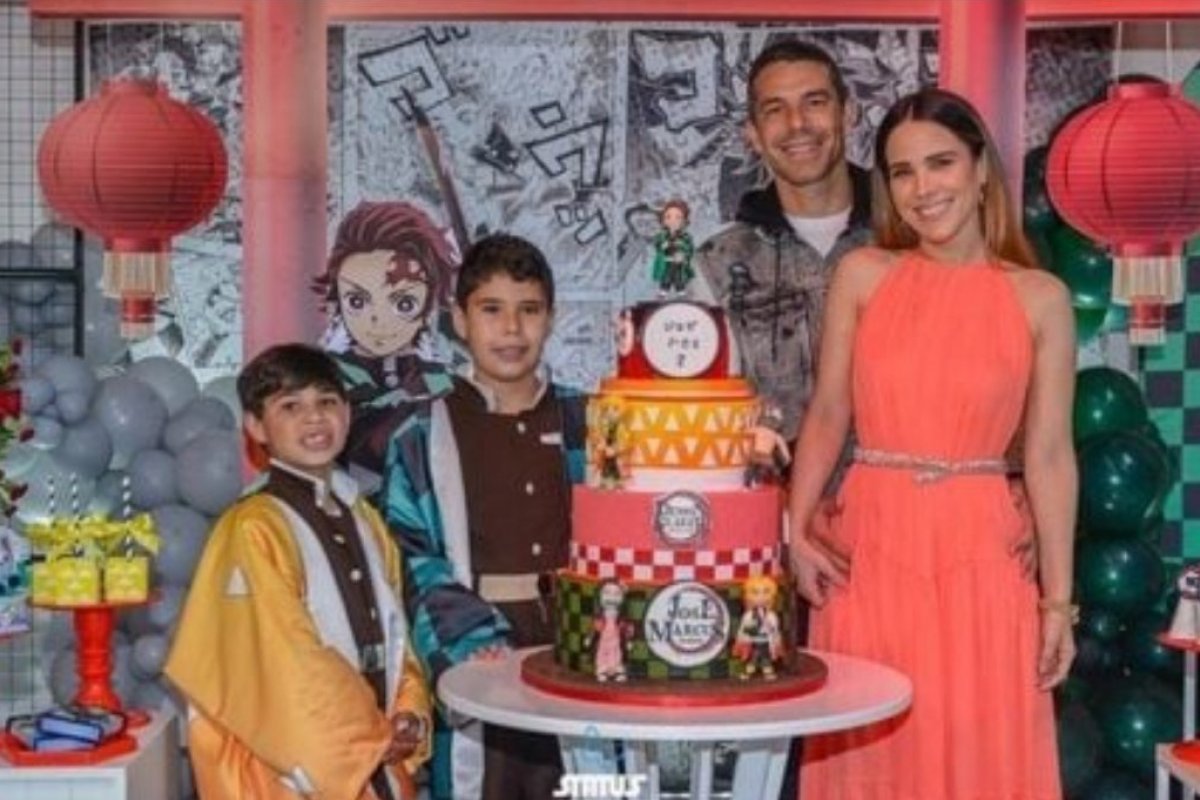 Wanessa celebra os 10 anos do filho com festa temática! 