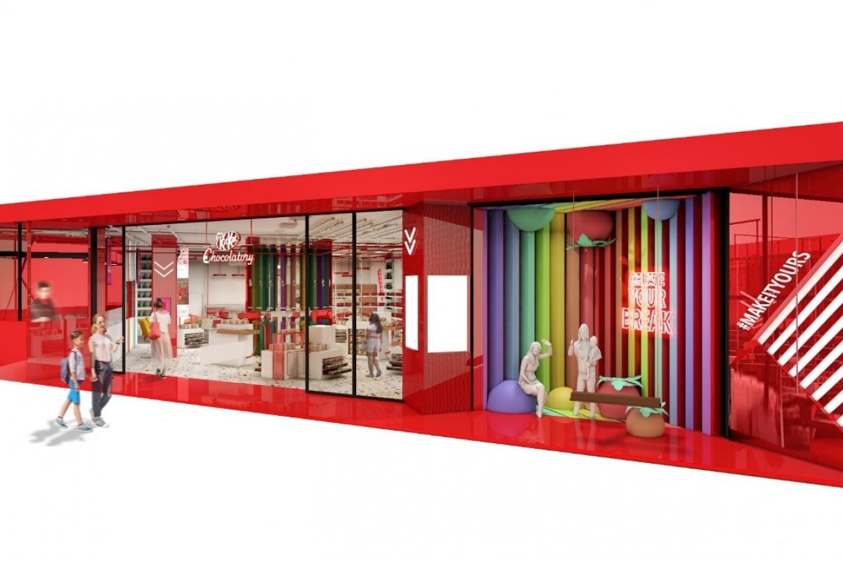 Loja do desejado chocolate  KitKat chega ao Brasil 