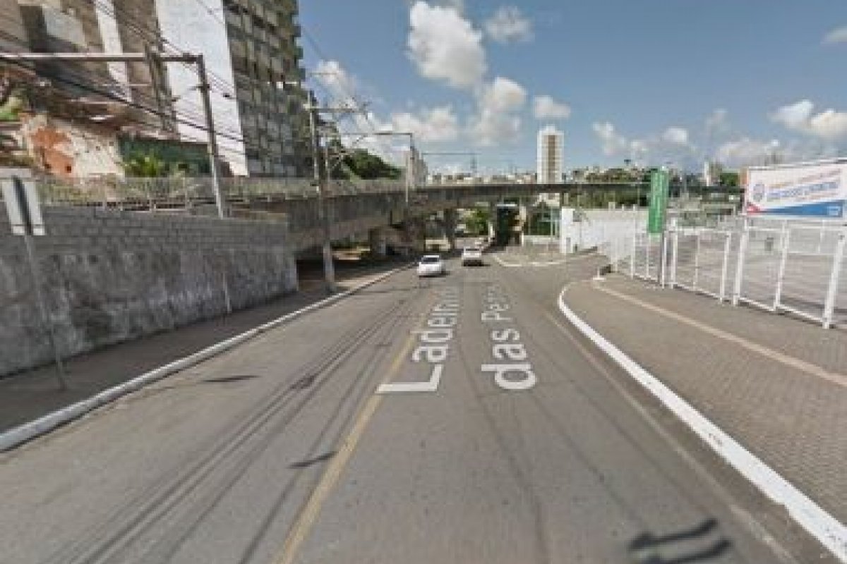 Prefeitura interdita Ladeira da Fonte das Pedras nesta sexta-feira (24) para realização de obra