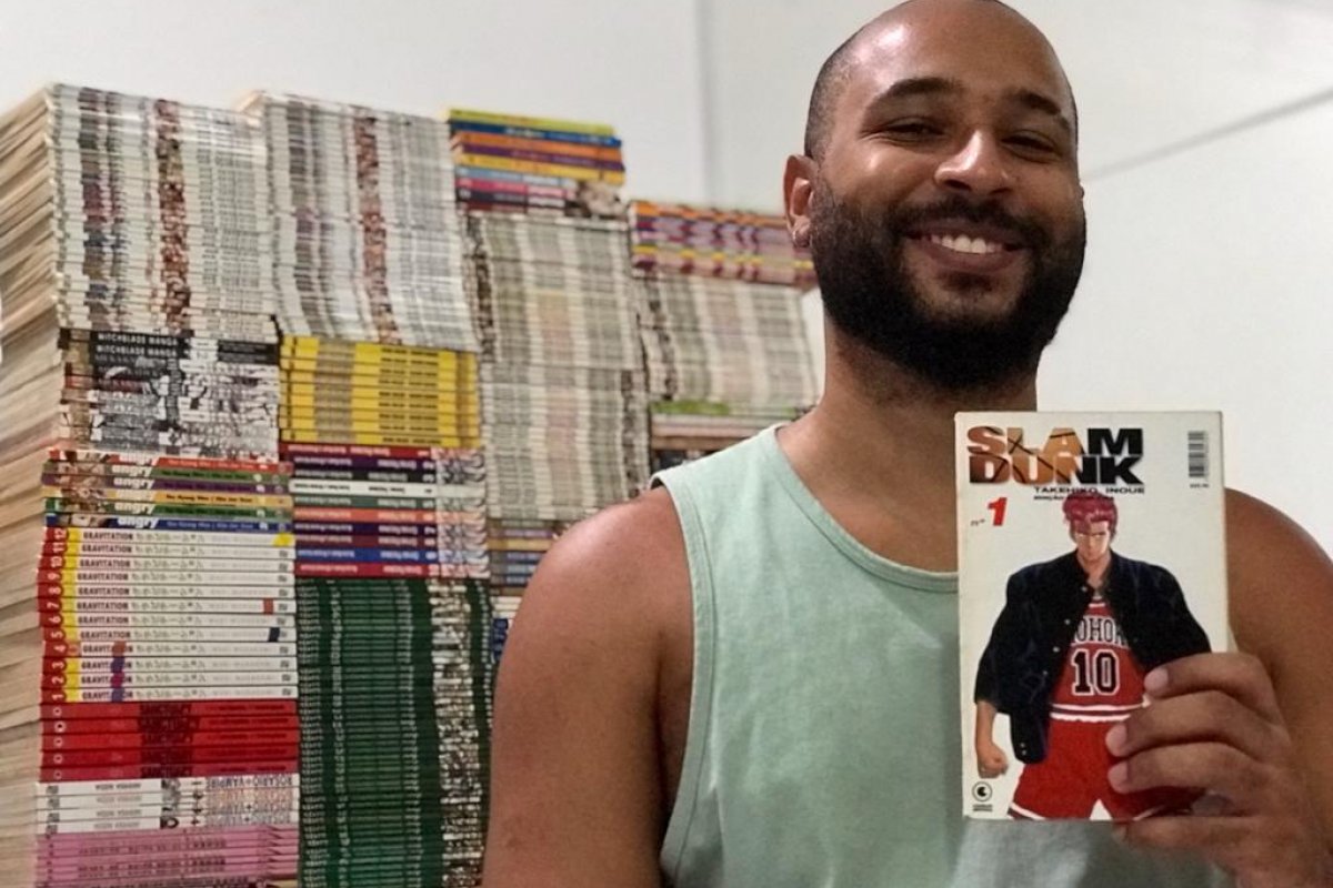 Para os amantes de mangás: colecionador de Salvador coloca à venda mais de mil revistas