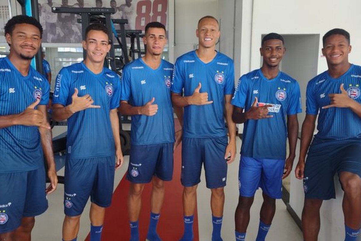 [Bahia incorpora novos atletas a equipe profissional após campanha na Copa São Paulo]