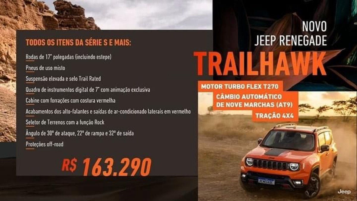 [Jeep Renegade ganha motor 1.3 turbo na linha 2022: veja o que mudou ]
