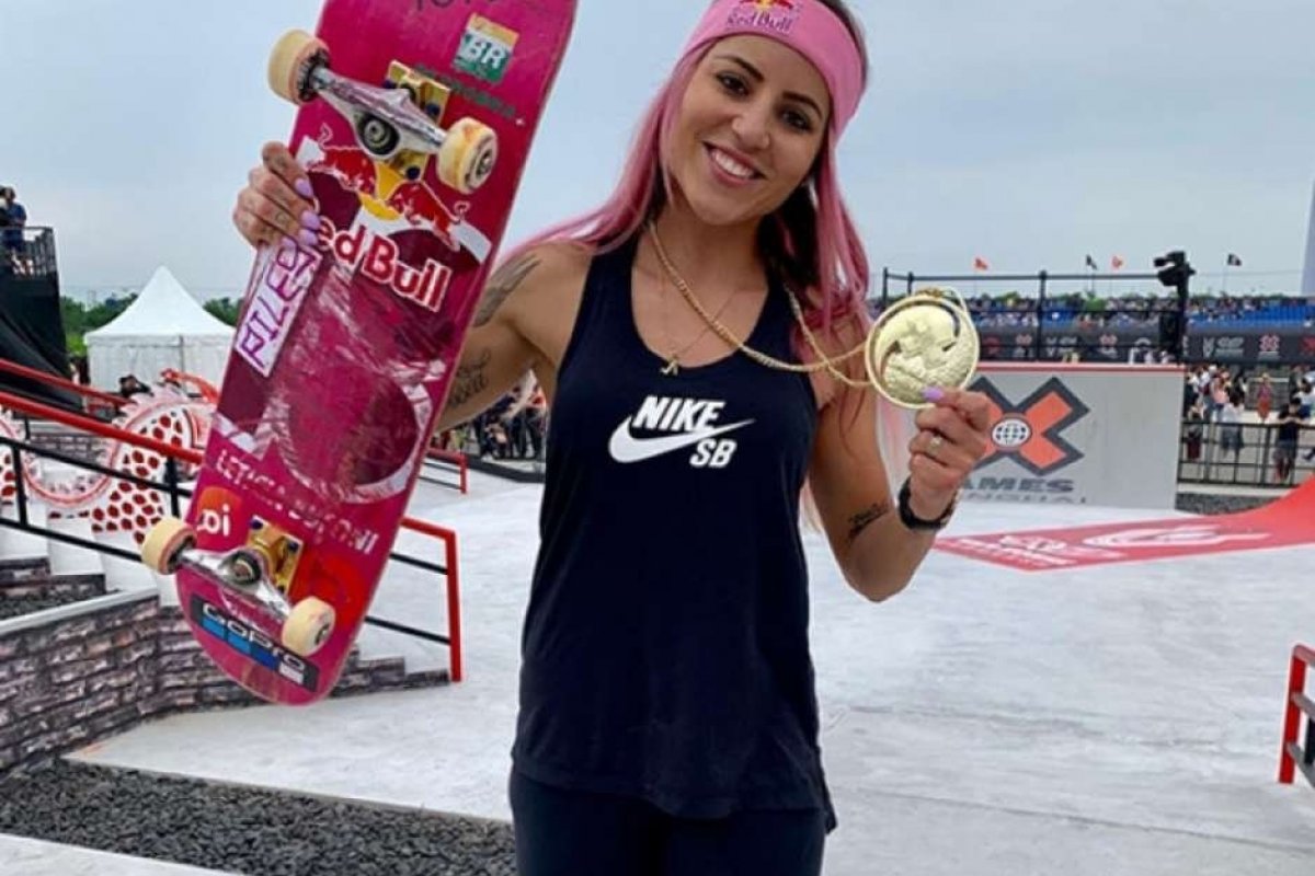 [Letícia Bufoni conquista 5º ouro na etapa do campeonato mais disputado de skate]