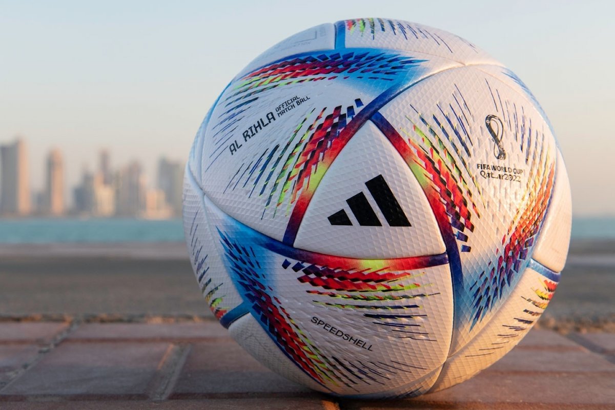 [Fifa e a Adidas lançam a Al Rihla, bola oficial da Copa do Mundo do Qatar]