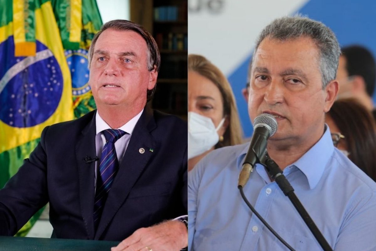 [Bolsonaro critica Rui Costa ao justificar veto à Lei Paulo Gustavo]