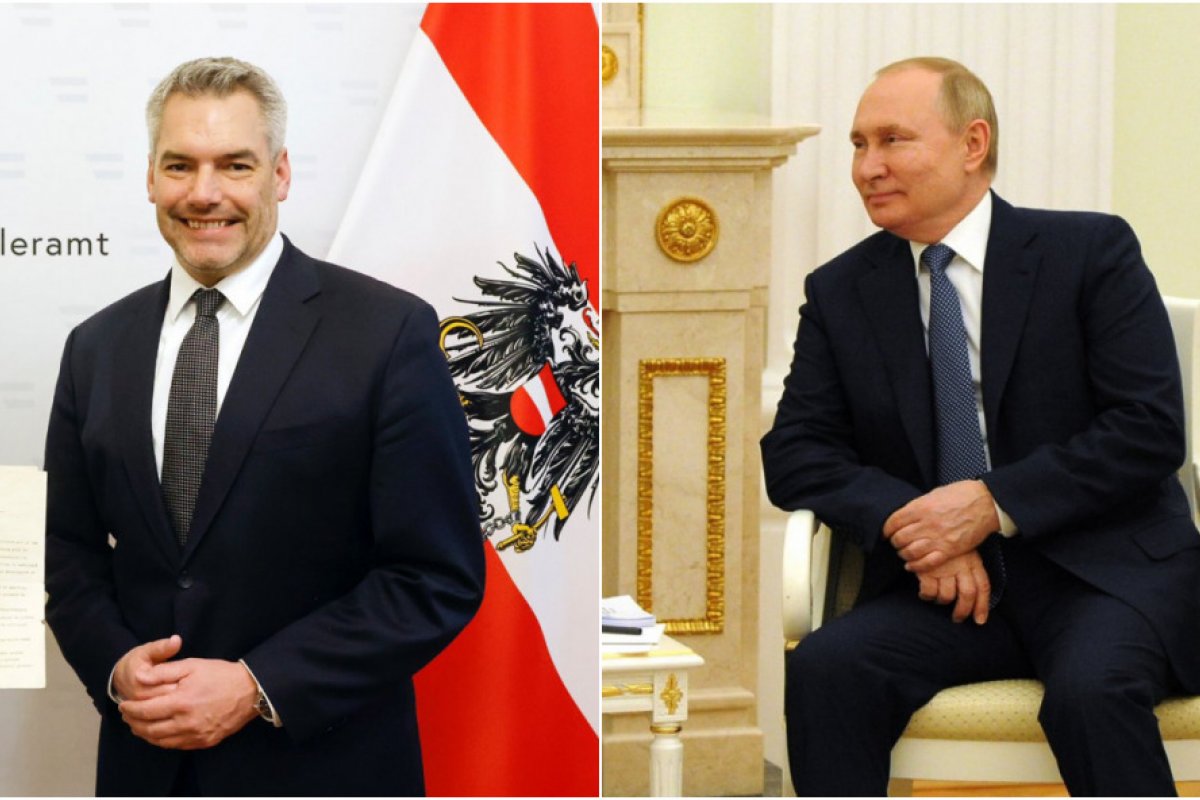 [Chanceler austríaco diz que reunião com Putin 