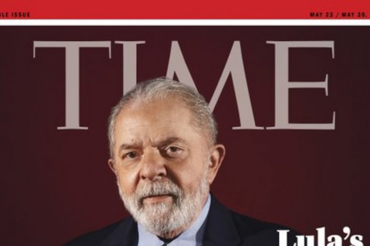 [Capa da Time, Lula afirma que Bolsonaro estimula racismo no Brasil ]