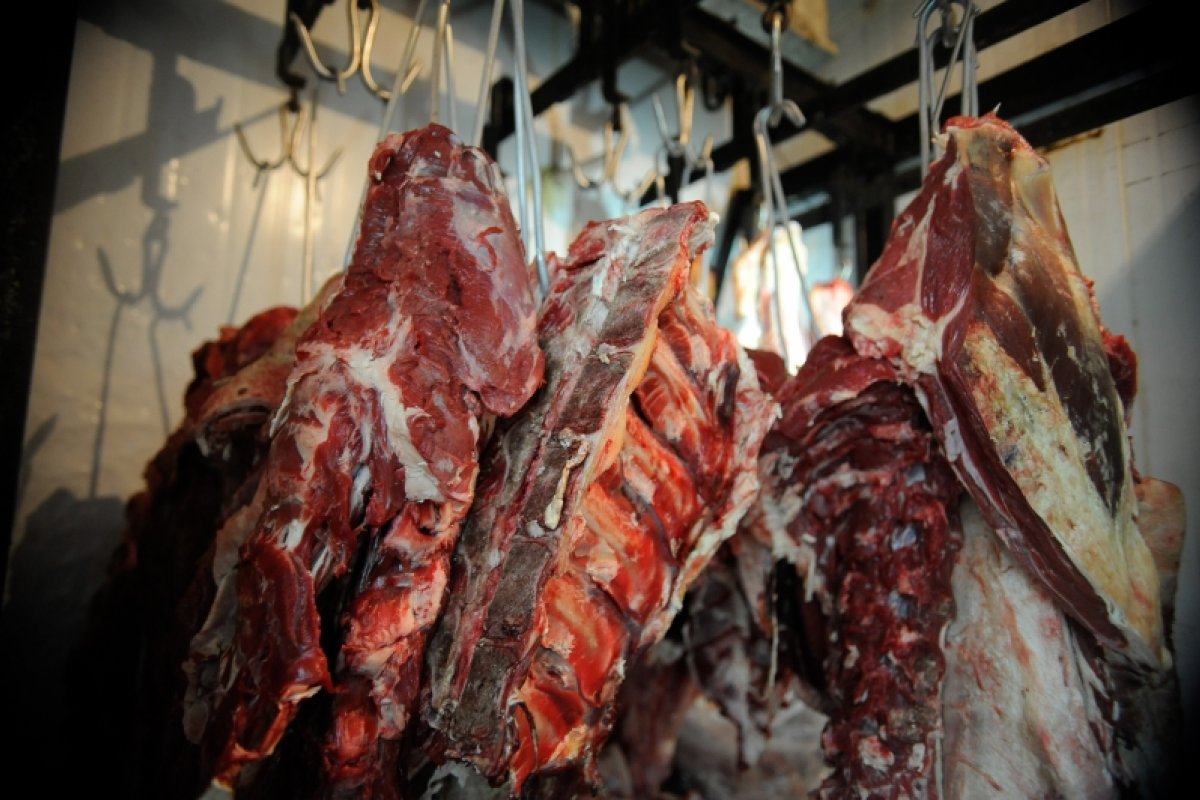 [Exportação de carne bovina para a China é temporariamente suspensa ]