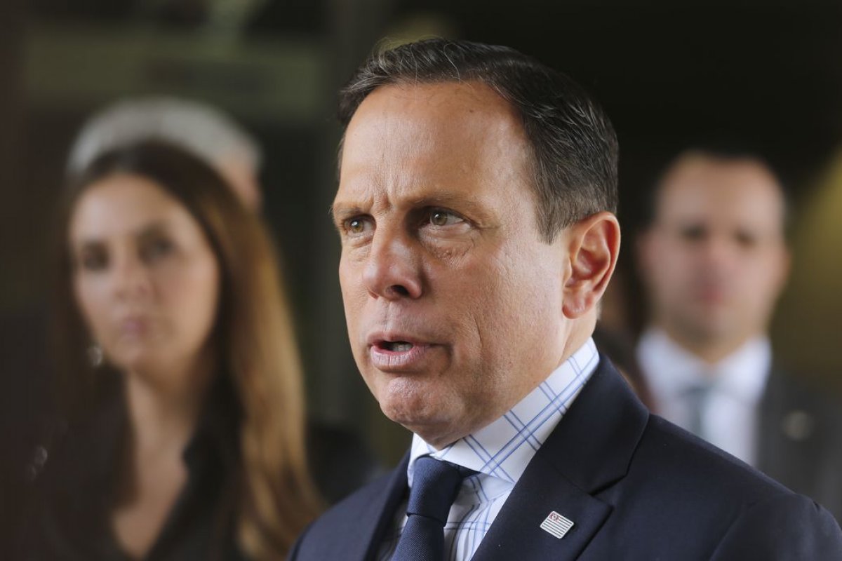 Doria chama pesquisa do PSDB de [Doria chama pesquisa do PSDB de